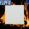 Flipfix Access Panel - Metal Door Picture Frame 2 Hour Fire Rated - Image 2