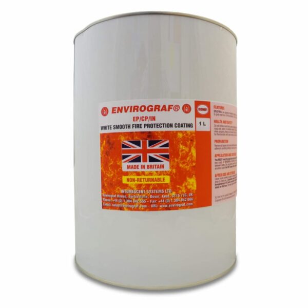 Envirograf EP/CP White Intumescent Paint Coating