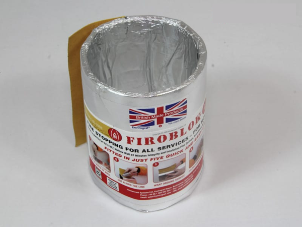 Envirograf Firoblok Intumescent Sleeves for Services