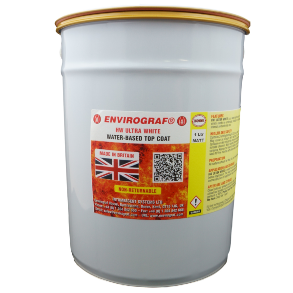 Envirograf HW Ultra White Topcoat - 1L